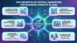 Top Benefits of Digital Marketing for Business Growth in 2026