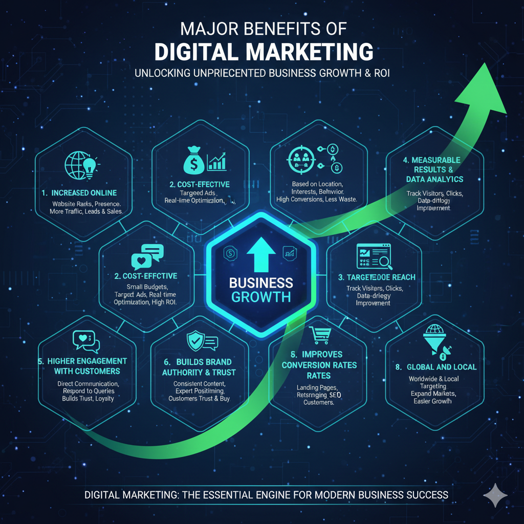 Top Benefits of Digital Marketing for Business Growth in 2026 Benefits of Digital Marketing