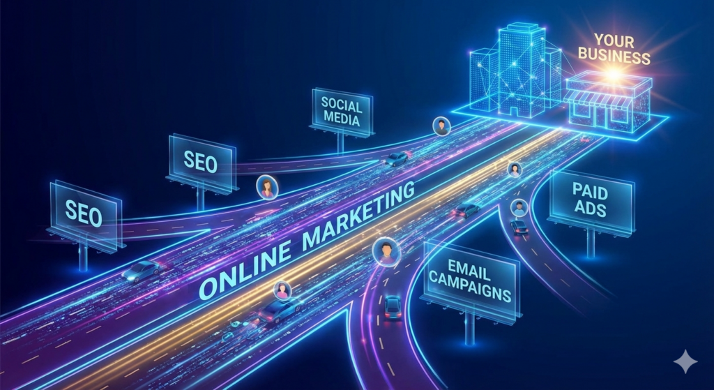The Ultimate Guide to Online Marketing for Business Growth Digital marketing agency